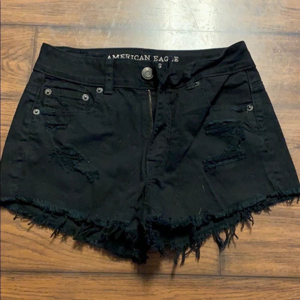 Black American Eagle shorts